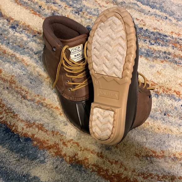 Nautica Duck Boots Men’s Size 8 NWOT - Picture 2 of 4